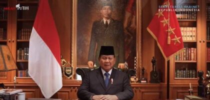 Prabowo Ucapkan Selamat Natal: Sambut Semangat Baru Wujudkan Indonesia Emas 2045